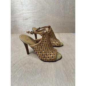 Coach Women's Leela Heels Peep Toe Size 7